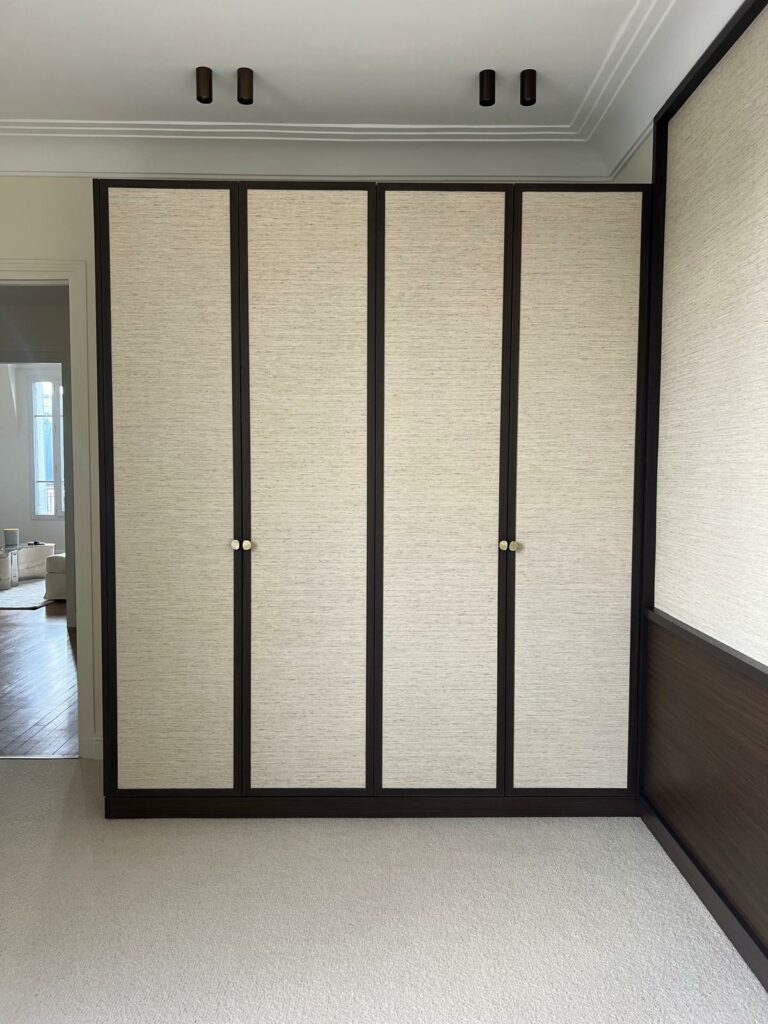Dressing chambre appartement parisien