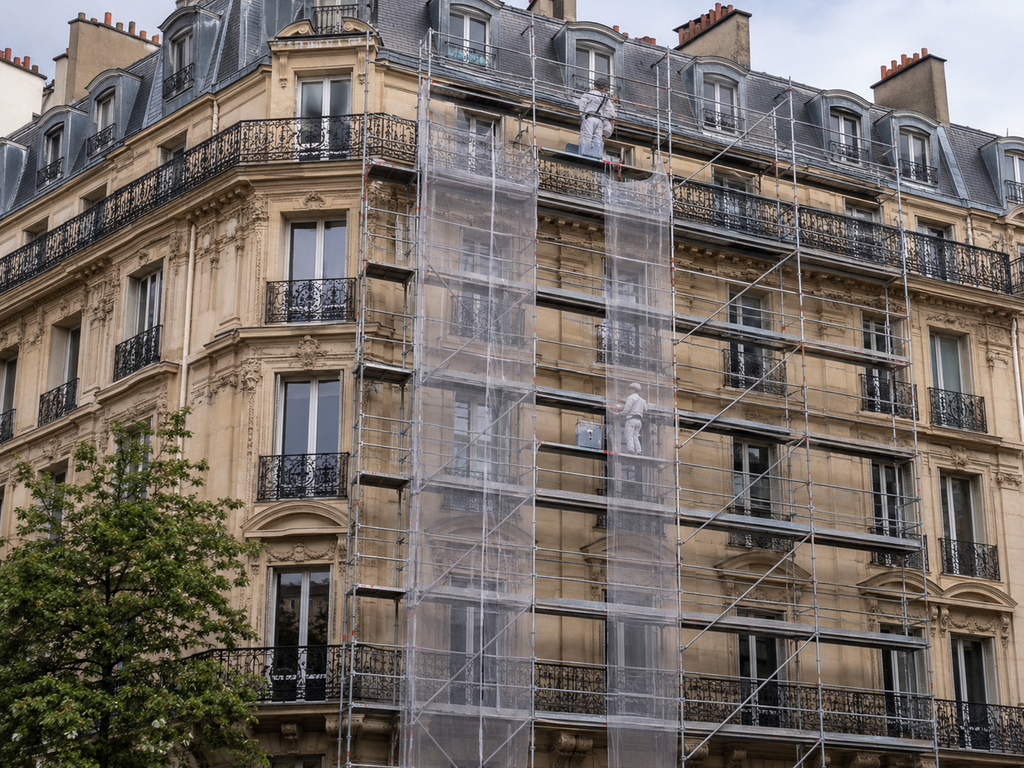 Accompagnement Rheanov des copropriétés et syndics pour leurs projets de travaux à Paris et en Île-de-France.