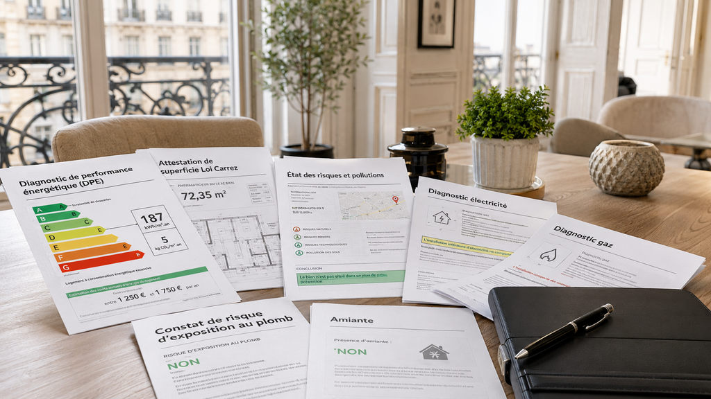 Réalisation de diagnostics immobiliers avant le lancement de travaux à Paris