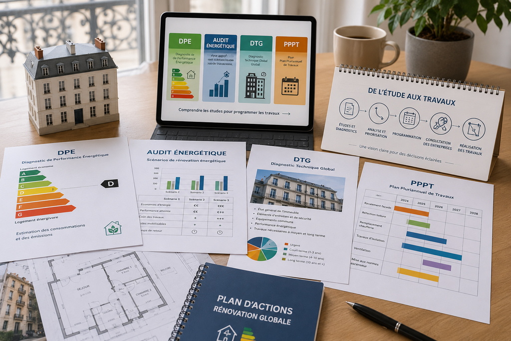 Audit énergétique DTG, DPE et PPPT à Paris