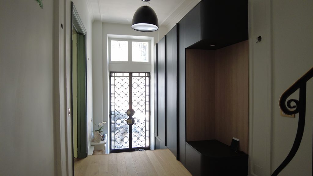 Penderie hall d'entrée