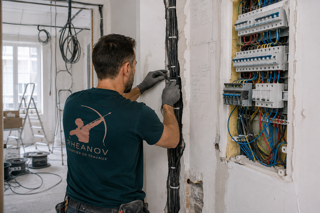 Travaux d’électricité pour sécuriser et adapter une installation électrique à Paris